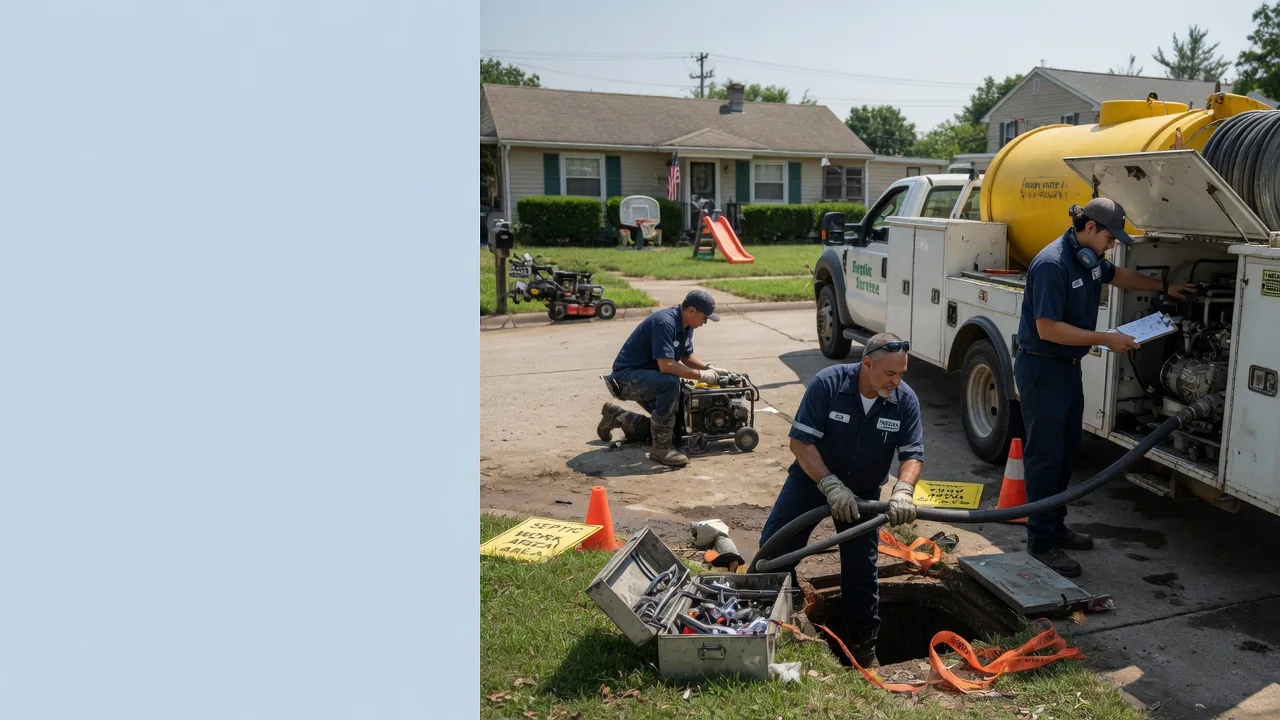 Septic Tank Pumping in Morris, OK near me